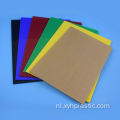 Kleurrijke glanzende acrylplaat perspex plaat